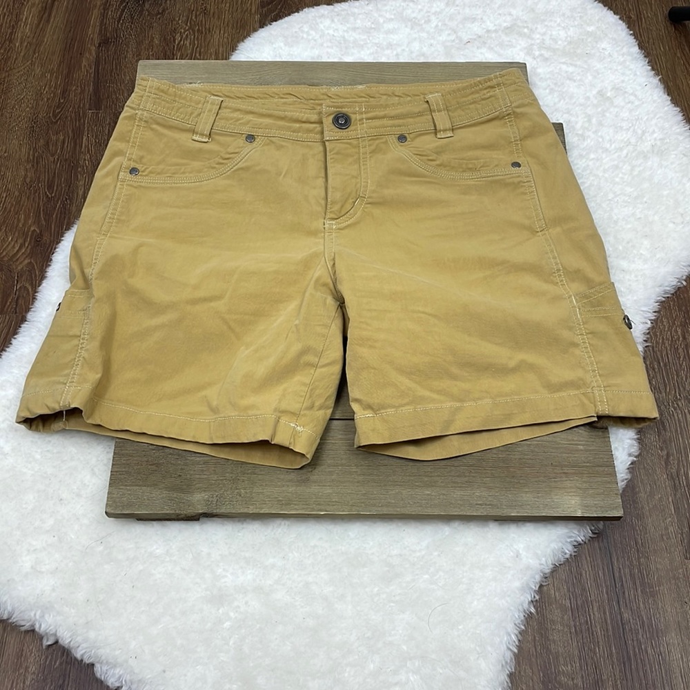 Kuhl Yellow 6" Hiking Shorts